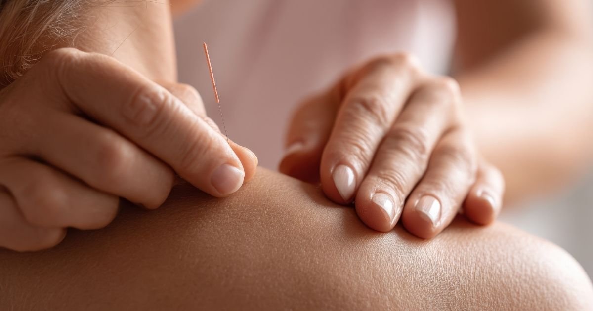 Sessão de acupuntura integrativa na Five Clinic Lisboa - tratamento personalizado